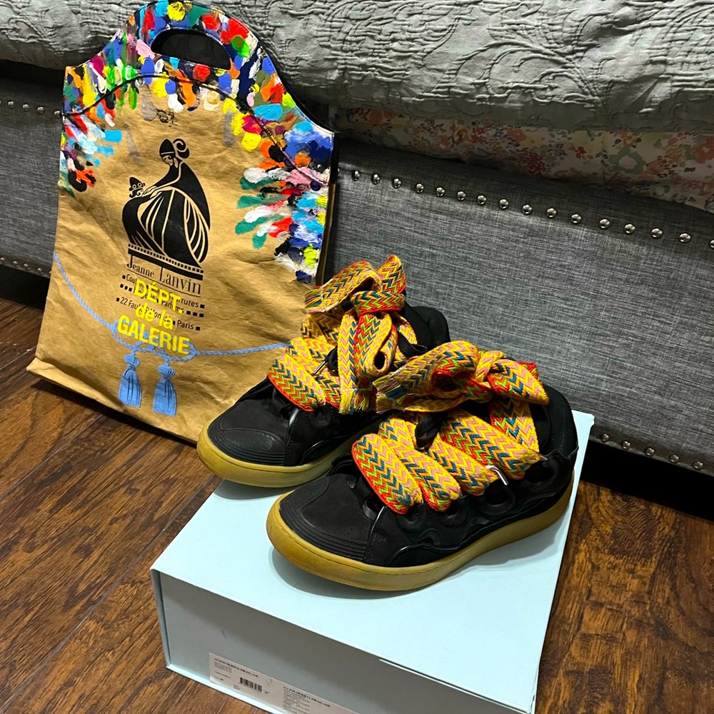 Lanvin Sneakers and purse sold as a set